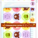 Synapse Japan Let's Have Tea Letter Set with Stickers Kawaii