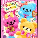 Kamio Japan Funny Animals Mini Memo Pad Kawaii