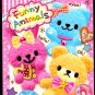 Kamio Japan Funny Animals Mini Memo Pad Kawaii