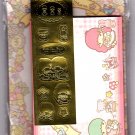 Sanrio Japan Little Twins Stars Letter Set with Stickers by Sun-Star (B) 2010 Kawaii
