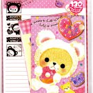 Crux Japan Bear's World Letter Set with Stickers Kawaii