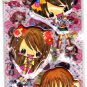 Crux Japan Hime Girls 2-in-1 Sticker Sheet Kawaii