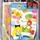 Kamio Japan Fairy Tale World Letter Set with Stickers Kawaii