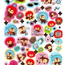 San-X Japan Kireizukin Seikatu Cleaning Raccoon Sticker Sheet (D) 2010 Kawaii
