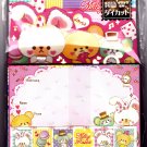 Kamio Japan Milky Rabbit Letter Set with Stickers Kawaii