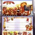 Kamio Japan Marron Marron Bear Letter Set with Stickers Kawaii
