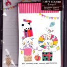 San-X Japan Happy Colors Letter Set 2012 Kawaii