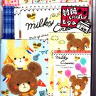Crux Japan Milky Cream Letter Set with Stickers Kawaii
