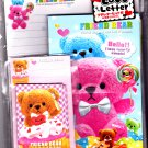 Kamio Japan Friend Bear Letter Set Kawaii