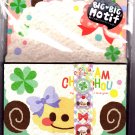 Q-Lia Japan Cream Chouchou Letter Set with Stickers Kawaii