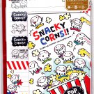Mind Wave Japan Snacky Corns Letter Set with Stickers Kawaii