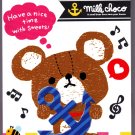 Q-Lia Japan Milk Choco Mini Memo Pad Kawaii
