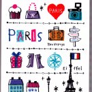 Mind Wave Japan Paris Mini Memo Pad Kawaii