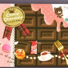 Crux Japan Choco Chocolate Mini Memo Pad Kawaii