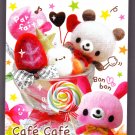 Kamio Japan Cafe Cafe Mini Memo Pad Kawaii