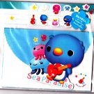 San-X Japan Sea Paradise Letter Set with Stickers Rare 1999 Kawaii