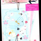 San-X Japan Happy Colors Fairy Tales Letter Set Rare 2008 Kawaii