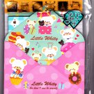 Kamio Japan Little Whity Letter Set with Stickers Kawaii