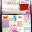 Kamio Japan Coronimal Letter Set with Stickers Kawaii