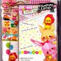 Kamio Japan Lilliput Toys Letter Set with Stickers Kawaii