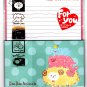 Kamio Japan Dan Dan Animals Letter Set with Stickers Kawaii