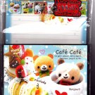 Kamio Japan Cafe Cafe Letter Set with Stickers Kawaii