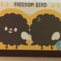 Q-Lia Japan Freedom Bird Mini Memo Pad Kawaii
