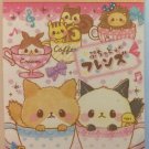 Crux Japan Tea Cup Kittens Mini Memo Pad Kawaii