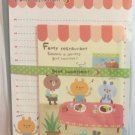 Kyowa Japan Fancy Restaurant Letter Set Kawaii
