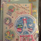 Q-Lia Japan Twinkle Dome Letter Set with Stickers Kawaii