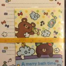 Kyowa Japan A Merry Bath Time Letter Set Kawaii