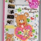 Mind Wave Japan Merry Bear Sweet Letter Set with Stickers Kawaii