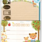 Mind Wave Japan Pleasant Forest Letter Set with Stickers Kawaii