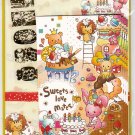 Mind Wave Japan Sweets Love Mates Letter Set with Stickers Kawaii