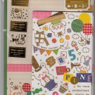 Mind Wave Japan Mon Copain Letter Set with Stickers Kawaii