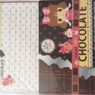 Kyowa Japan Chocolate 100% Cute Girl Letter Set Kawaii