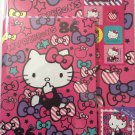 Sanrio Japan Hello Kitty and Ribbons Letter Set with Stickers 2013 Kawaii