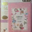 Mind Wave Japan Acrylic Letter Set with Stickers Kawaii