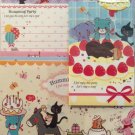 Q-Lia Japan Humming Party Letter Set Kawaii