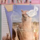 Q-Lia Japan Alpaca Letter Set with Stickers Kawaii