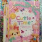 Q-Lia Japan Cutie Time Letter Set with Full Sheet of Stickers Kawaii