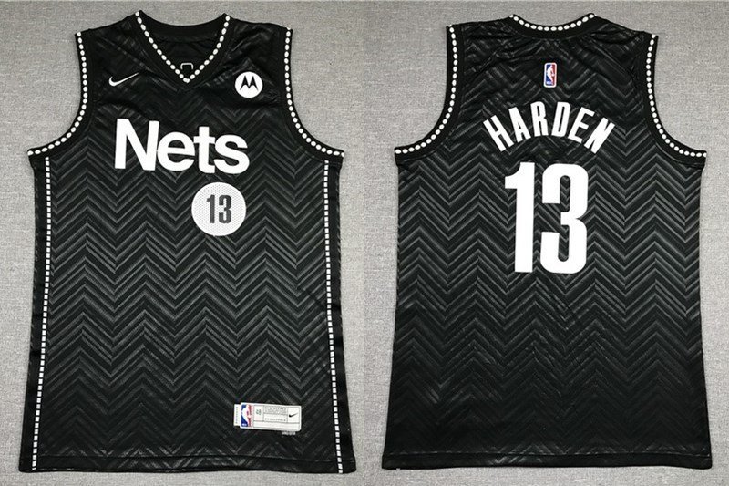 all black james harden jersey