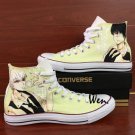 Anime Tokyo Ghouls Canvas Sneakers Design Hand Painted Shoes Man Woman Converse All Star