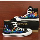 Houston Skyline Converse Shoes Custom Design Hand Painted Sneakers Men Women Chuck Taylor