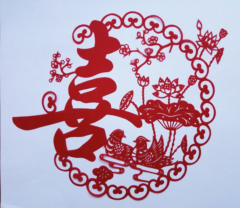 chinese paper cut  chinese folk art