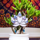 Garden Glass Decor Lotus Glass Gift for Plant Lover