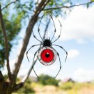 Halloween decor Eyeball stained glass window hangings Spider stained glass suncatcher Creepy decor