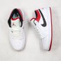 Air Jordan 1 Low White Univeristy Red 553558 118
