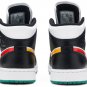 Air Jordan 1 Mid Alternate Swooshes Red Yellow BQ6472-063