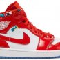 Air Jordan 1 Mid Barcelona Sweater Red Patent
